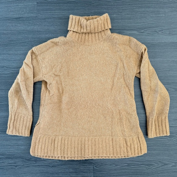 Everlane Heathered Chai Cloud Turtleneck - Picture 5 of 10